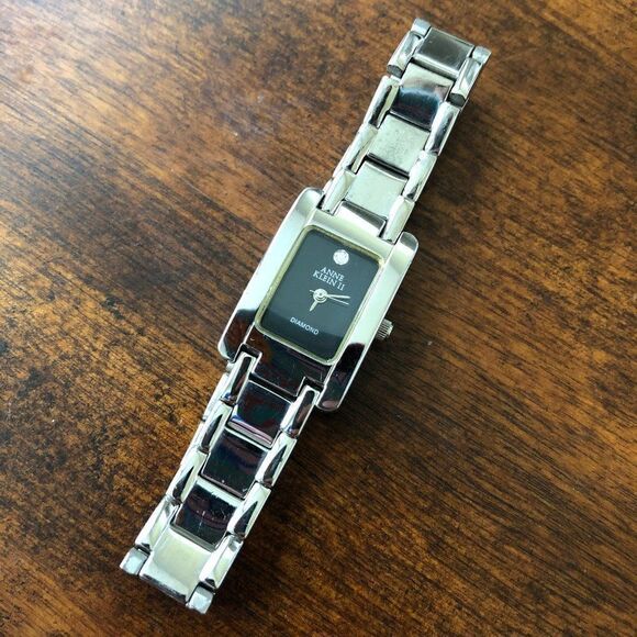Anne Klein Diamond Watch - Picture 1 of 6